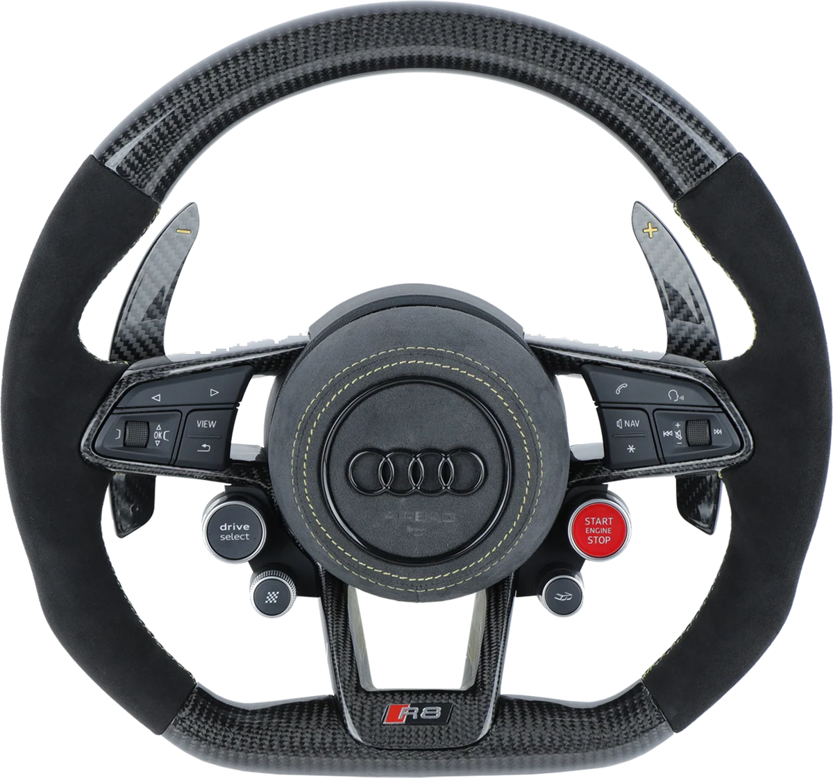 Audi R8/TT Style Customizable Steering Wheel (Fits 2010+ All Models)