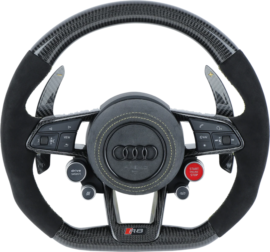 Audi R8/TT Style Customizable Steering Wheel (Fits 2010+ All Models)
