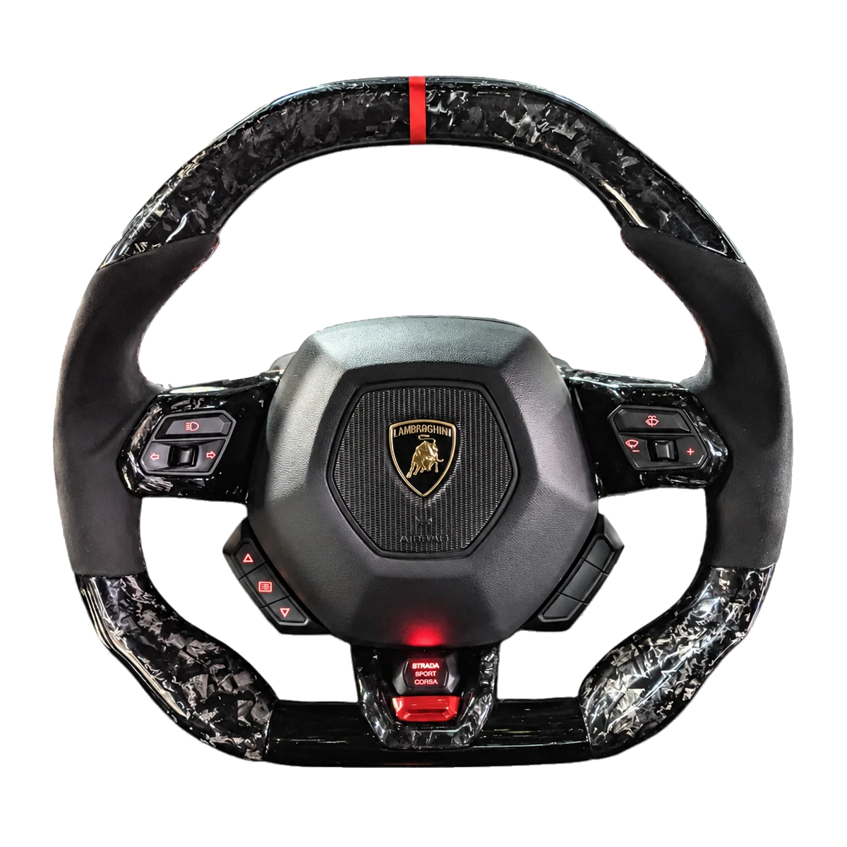 Lamborghini Huracán Style Customizable Steering Wheel