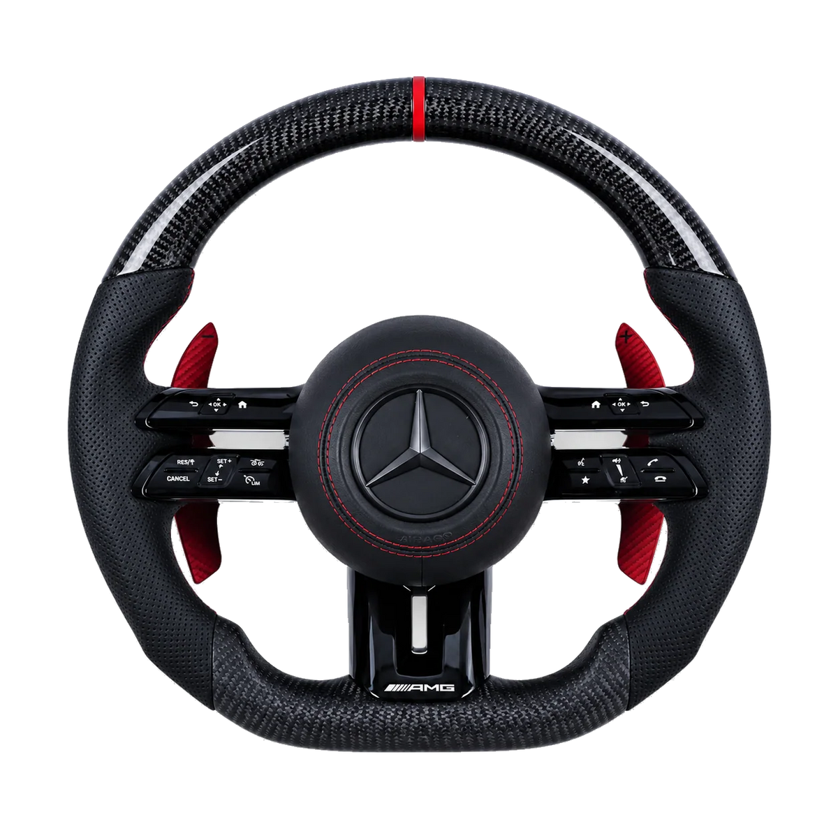 Mercedes-Benz 2023 AMG Style 'STEALTH' Pre Designed Complete Steering Wheel
