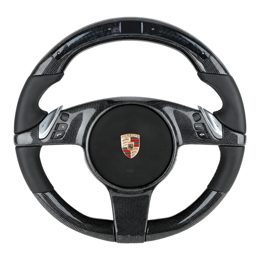 Porsche 2008 - 2014 Style Customizable Steering Wheel
