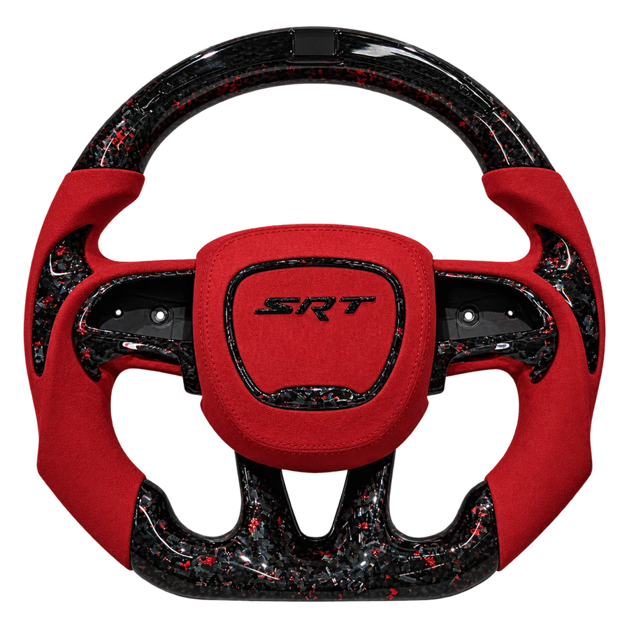 Crimson Inferno custom steering wheel for Dodge SRT