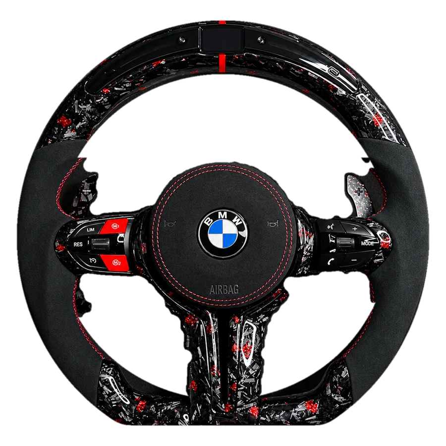 Ember Forged custom steering wheel for BMW M