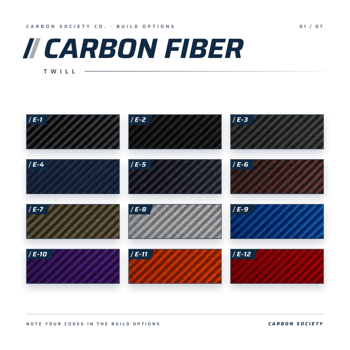 Build options